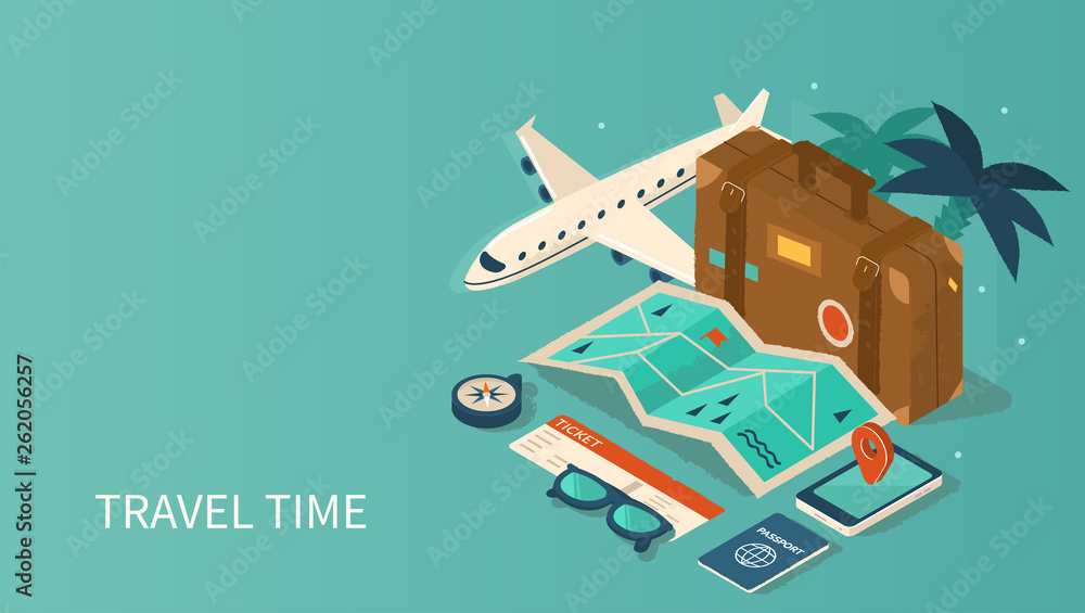 travel Stock Vector | Adobe Stock