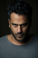 Portrait Of An Indian Man, Looking Intimidating