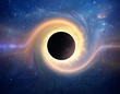 Black hole and gravitational waves in deep space