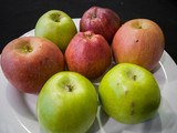 Fototapeta Kuchnia - Beautiful apples fruit