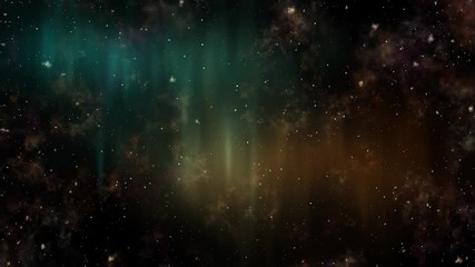 Wall Mural - Journey of deep space, cosmos. Stars, Nebula and lights with cosmic, galaxy background. outer space 3d illustration.