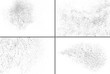 © sergio34 - Black Grainy Texture Isolated On White Background. Dust Overlay. Dark Noise Granules. Digitally Generated Image. Set Vector Design Elements, Illustration, Eps 10.