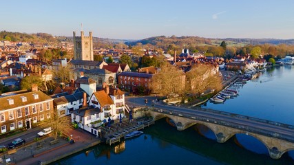 Henley on thames at sunrise