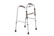Medical walker for patient, elderly, assistive device isolated on a white background. Medical concept.