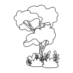 Sticker - outdoor nature tree cartoon