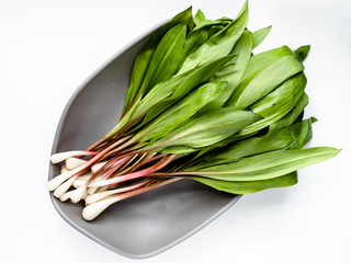 Wall Mural - Wild Spring Ramps in Bowl