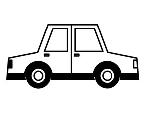 Sticker - car vehicle icon