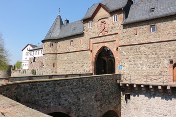 Eingangsbereich von Burg Friedberg in Hessen