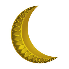 Poster - waning moon icon