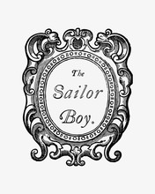 The Sailor Boy Vintage Drawing