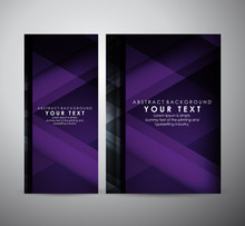 Brochure Business Design. Abstract Purple Geometric Strip Pattern Background, Abstract Background. Vector Illustration.