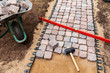 © ronstik - landscaping and garden services - granite cobblestone walkway construction