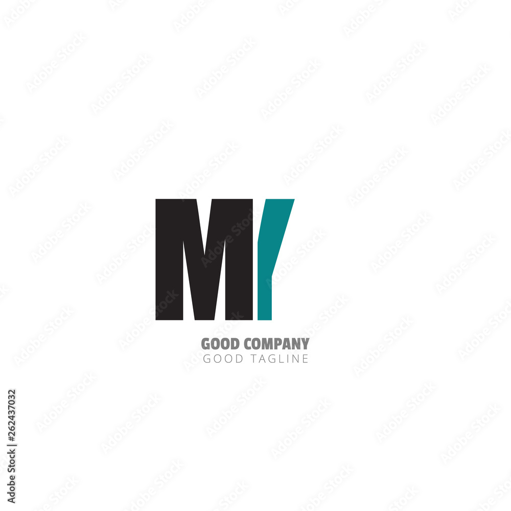 Initial Letter Design Logo - Vector Stock Vector | Adobe Stock