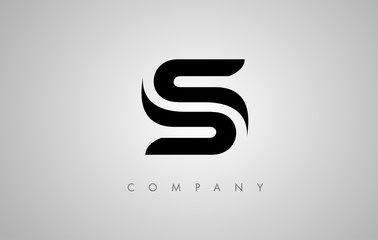 Wall Mural - s logo. s letter icon design vector