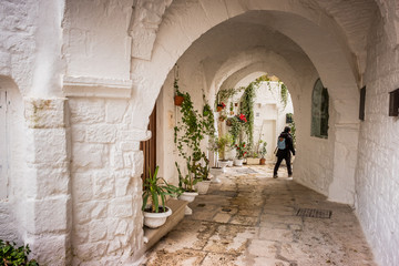 Canvas Print - Cisternino, Province of Brindisi, Puglia, Italy