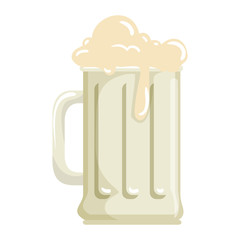 Canvas Print - beer jar drink icon