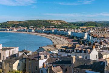 Wall Mural - Llandudno town in North Wales