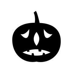 Wall Mural - Jack-o-lantern. Happy Halloween icon