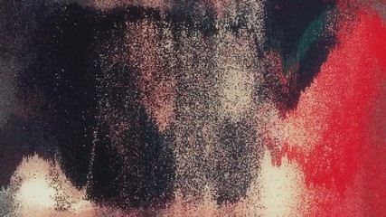 Wall Mural - unique design abstract digital animation pixel noise glitch error video damage
