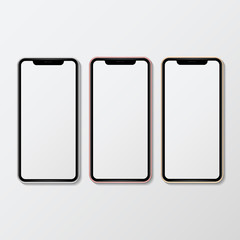 Wall Mural - Digital device mockup set