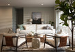 © Mike Butler - Florida home with warm afternoon light streaming in illuminating the room.