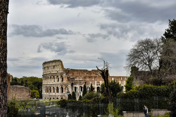 Sticker - Roman cityscape