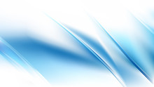 Abstract Blue And White Diagonal Shiny Lines Background