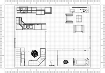 House Architect Blueprint 