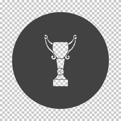 Sticker - Baseball cup icon