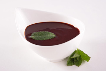 Poster - delicious chocolate sauce