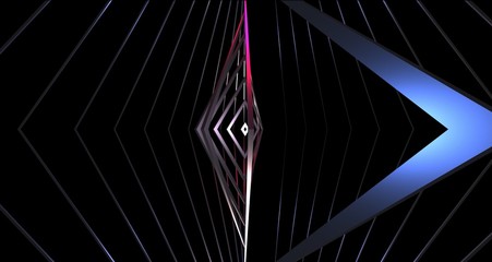 Wall Mural - abstract wallpaper background geometric triangles 4K desktop