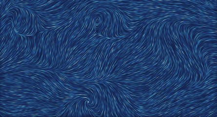 Wall Mural - abstract wallpaper black background colored stripes particles flow