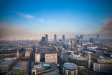 Fototapeta Londyn - Rooftop view of London
