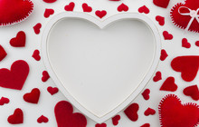 Red Hearts Border Free Stock Photo - Public Domain Pictures