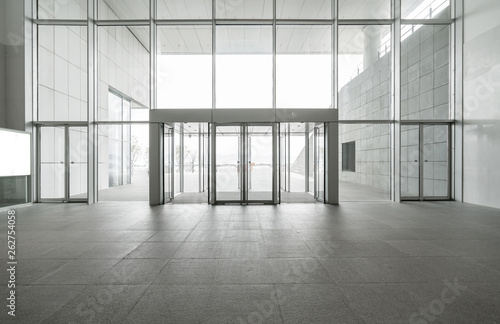 Cuadros en Lienzo Entrance hall and empty floor tile, interior space