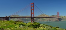 Golden Gate Bridge In San Francisco From May 2, 2017, California USA