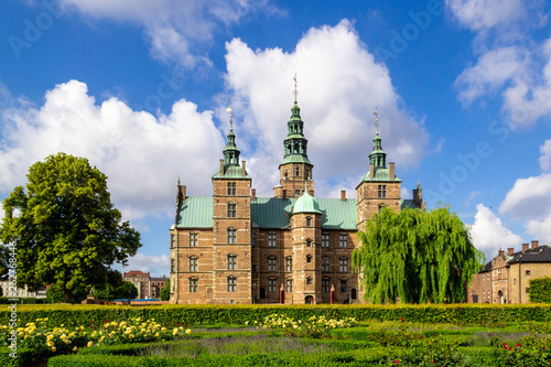 Foto  Rosenborg Castle in Copenhagen, Denmark