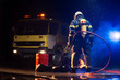 © Fran Rosado/ADDICTIVE STOCK - Muscular firefighter on mission