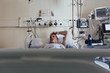 © Luis Mario Hermandez/ADDICTIVE STOCK - Older man admitted to a hospital room due to health problems