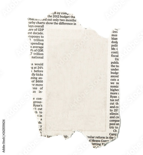 Fotomural Newspaper backdrop texture, business background
