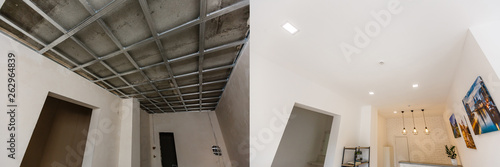 Construction Of The Wooden Frame Of A Roof Fibrerglass Insulation