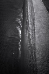 Canvas Print - island  of sand in the water