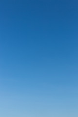 Wall Mural - clear blue sky background