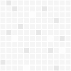 Wall Mural - seamless pattern vector, gray random shade square on white background.