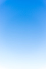 clear sky without clouds, light blue sky above the horizon without clouds for the background