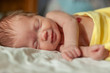 Sleeping newborn