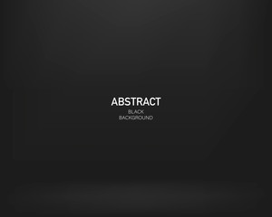 Canvas Print - black abstract background. gradient design. darck background. vector