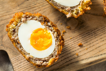 Wall Mural - Homemade English Scotch Eggs