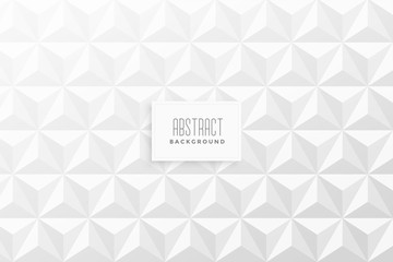 Wall Mural - abstract 3d triangle shape pattern background
