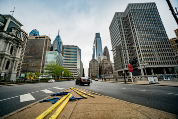 Wall Mural - Downtown Philadelphia Skyline